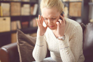 girl on phone