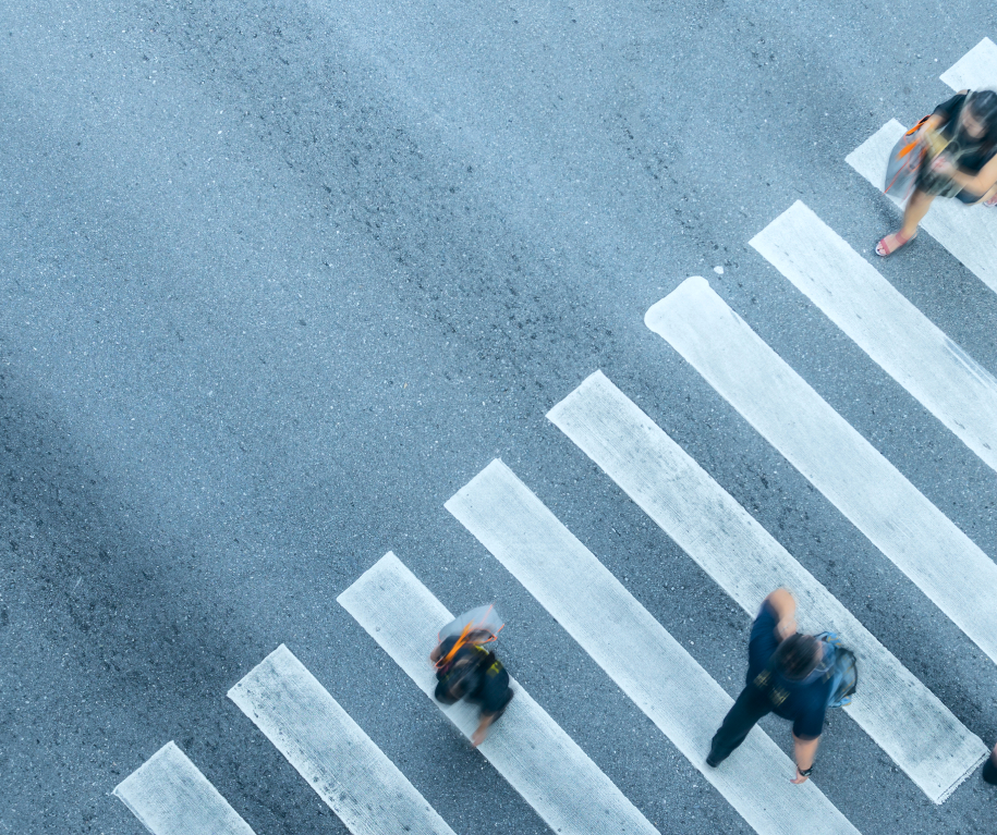 Pedestrian crossing